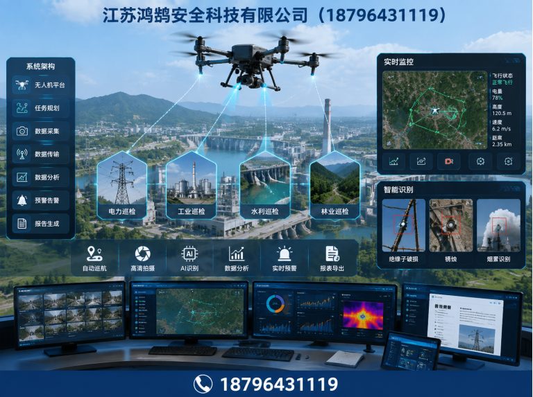 日喀则无人机巡检系统展示图